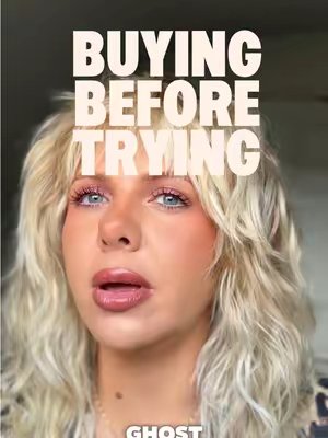 TikTok post by @makeupbytg.co.uk for GHOST FRAGRANCES. Caption reads: When I saw this review on this @Ghost Fragrances I....