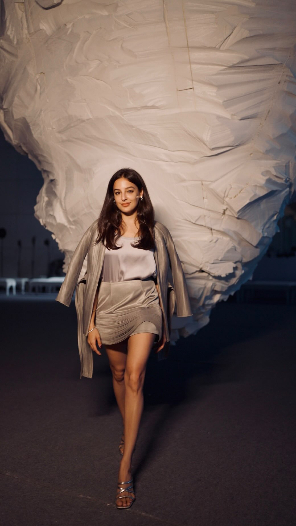 Instagram post by @tarinimanchanda for Grey Goose. Caption reads: Couture, cocktails and caviar.. what’s not to....