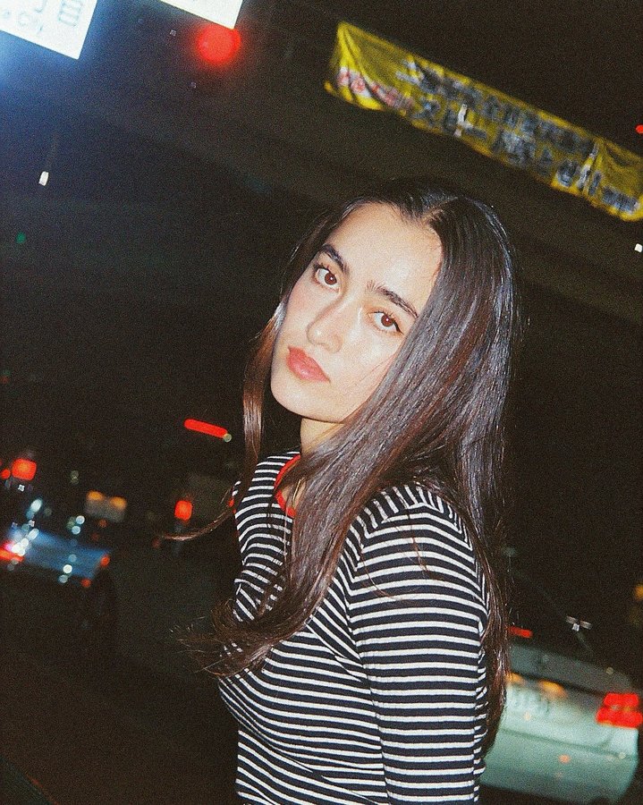 Instagram post by @minaokabesings for Droptokyo. Caption reads: Did an interview with @drop_tokyo 💕 thank....