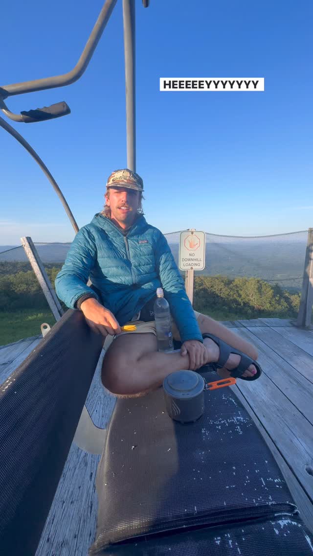 Instagram post by @calebadcock for Jetboil. Caption reads: I hope you smell like a mini Pizza....