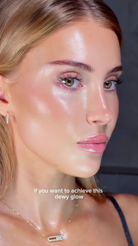 Instagram post by @jasminlily_ for Anua. Caption reads: [...] glow hack I’ve been gatekeeping… 🤍✨ ad....