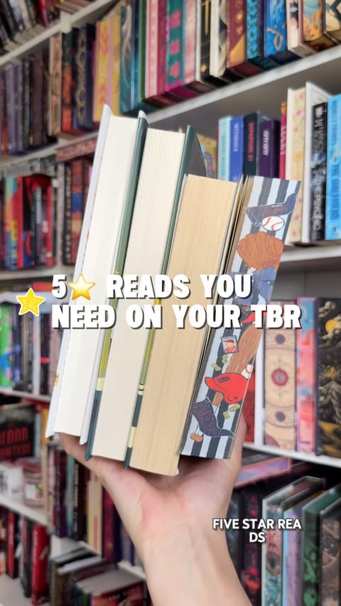 Instagram post by @bethanys_books11 for Tor Books. Caption reads: 5⭐️ reads you NEED on your TBR! 📚🎀✨ 📖In Her Own....