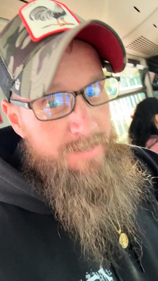 Instagram post by @the_realbearded1 for American Airlines. Caption reads: @americanair YO!!! I paid for a round-trip plane....