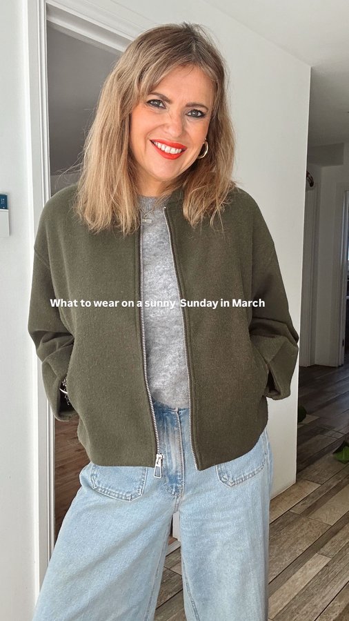 Instagram post by @carolem_beauty for Paradox London. Caption reads: Sunday Spring style- embracing the glorious....