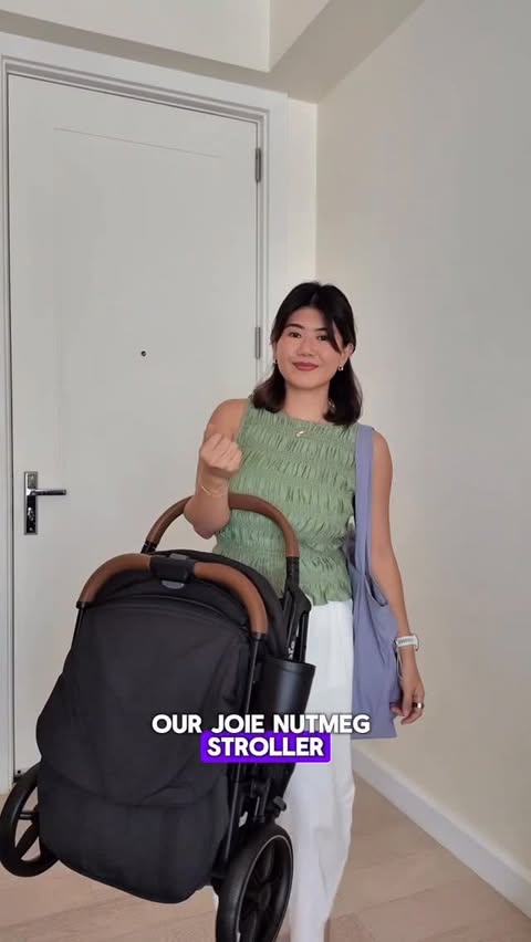 Instagram post by @richieannec_tan for Joie Baby Gear. Caption reads: Come spend a day with us at Ellie’s playschool,....