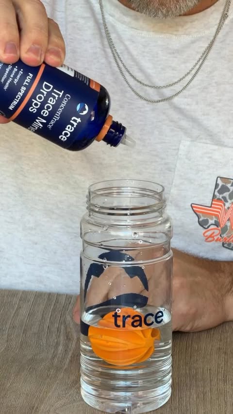 Instagram post by @taylorodlozil for Trace Minerals. Caption reads: [...] the things I do for my health. I use Trace....