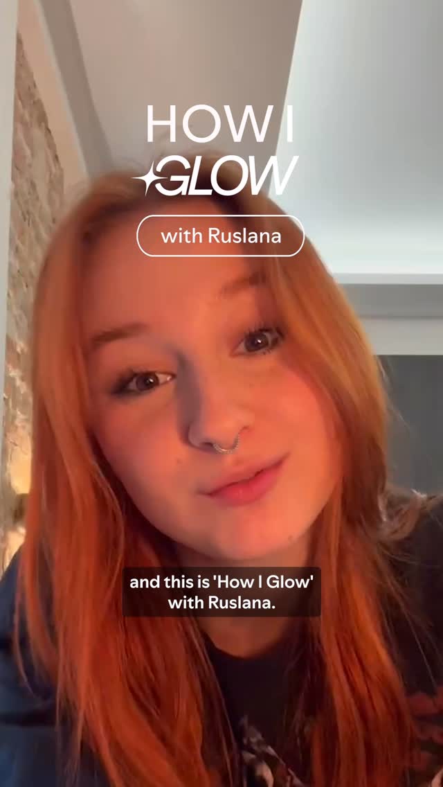 Instagram post by @ruslanaa for Spotify for Artists. Caption reads: This is how @ruslanaa GLOWS 💫 From embracing her....