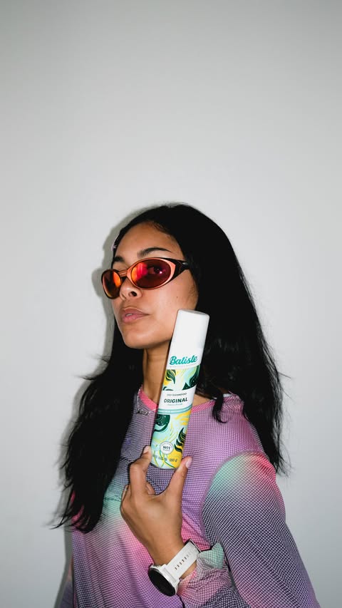 Instagram post by @mariapizzeria for Batiste. Caption reads: [...] + sport is a big part of my life! Batiste....