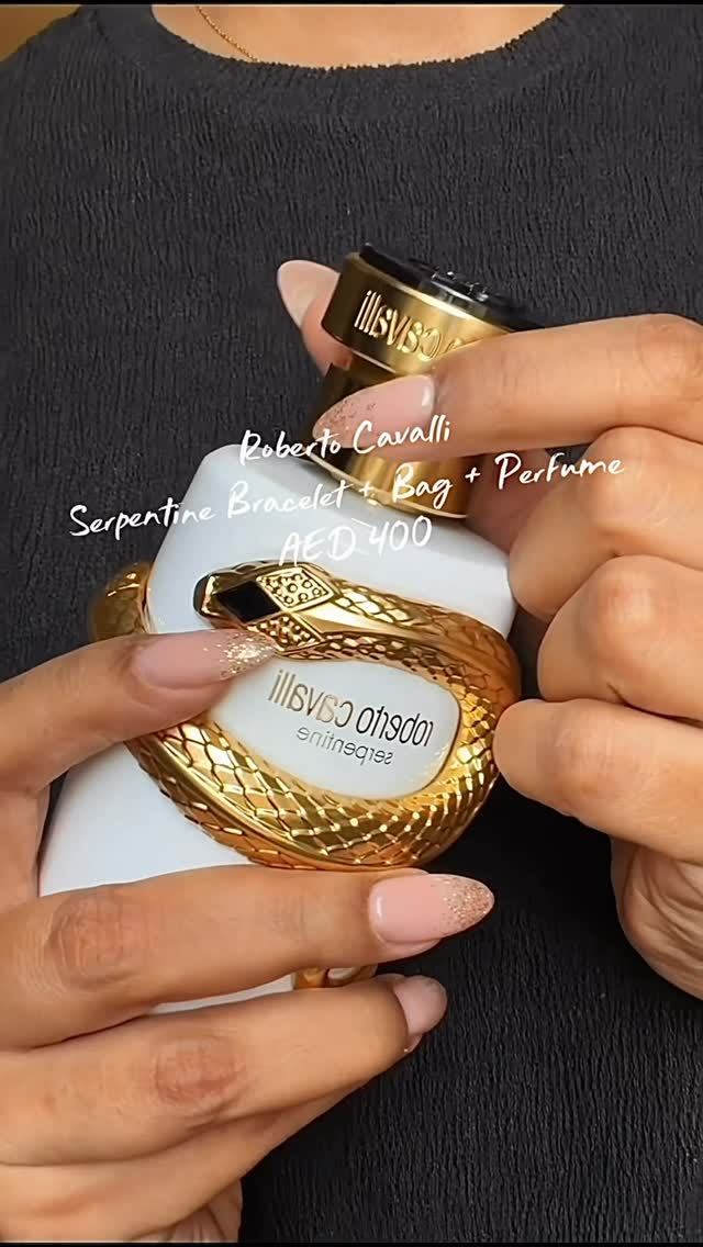 Instagram post by @aliyawani_ for Roberto Cavalli. Caption reads: If this is not a good deal, I dont know what to....