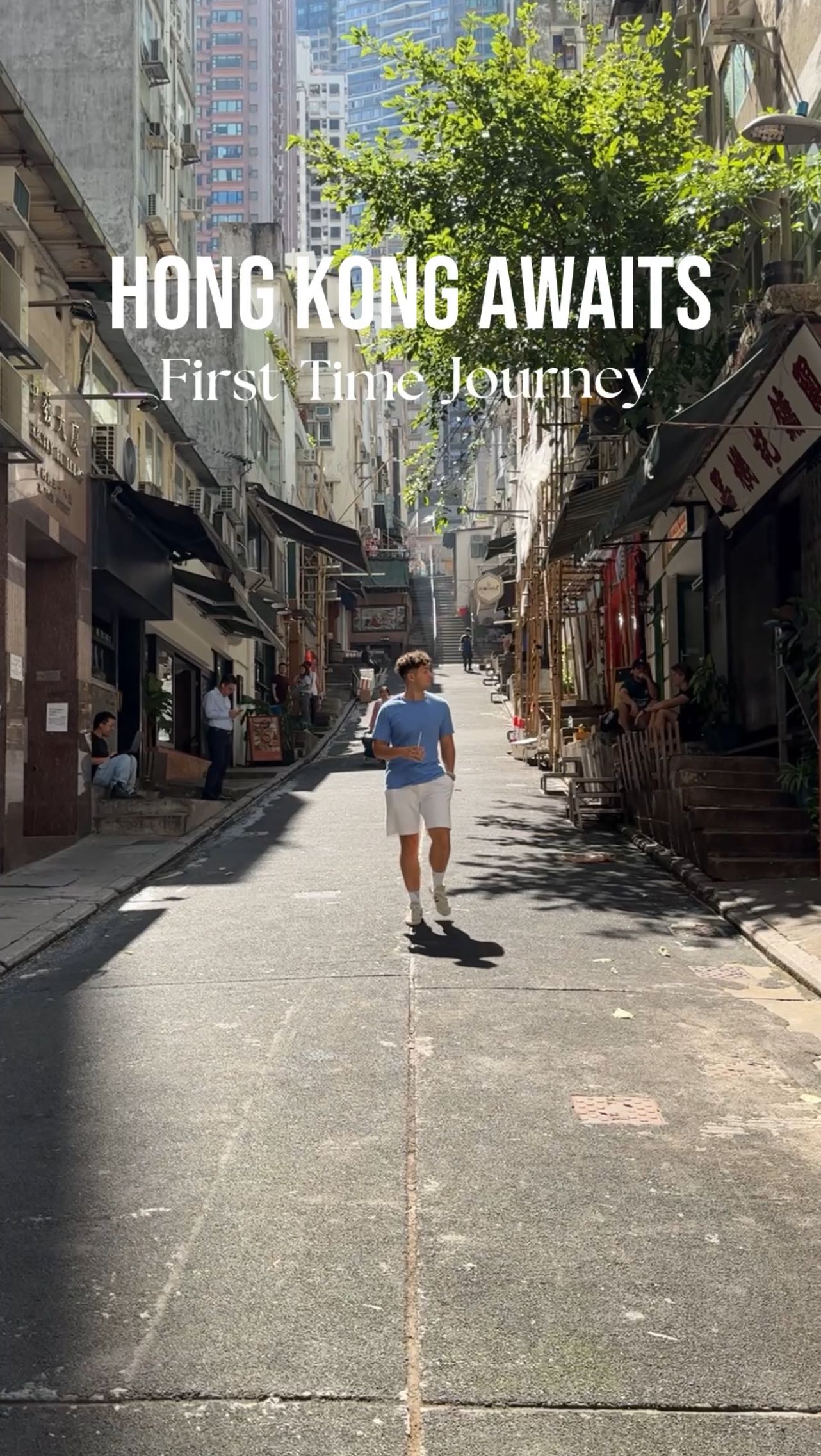 Instagram post by @tuvok12 for Discover Hong Kong. Caption reads: Magical moments in Hong Kong, the culture, the....