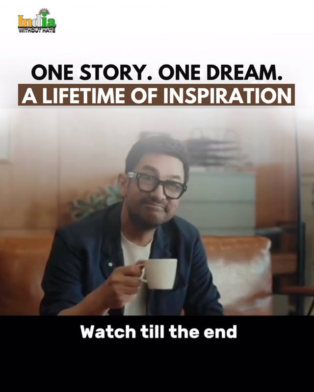 Instagram post by @indiawithouthate for Bajaj Finserv. Caption reads: Building blocks of life require an anchor, just....