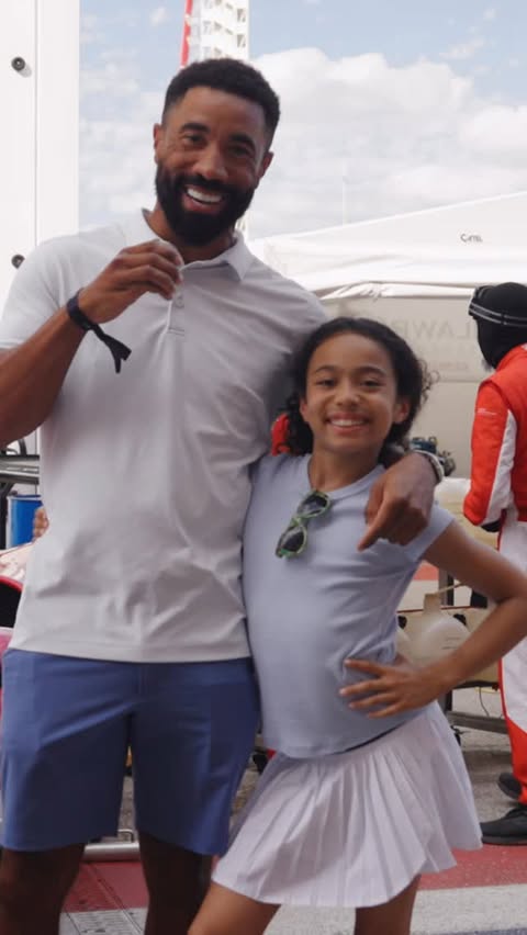 Instagram post by @rolandpollard for FAGE. Caption reads: Daddy daughter date in COTA thanks to @FAGE....