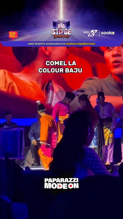 Instagram post by @rocketfuelent for Astro Gempak. Caption reads: Comel la diorang dua ni kan? btw goodluck guys!....