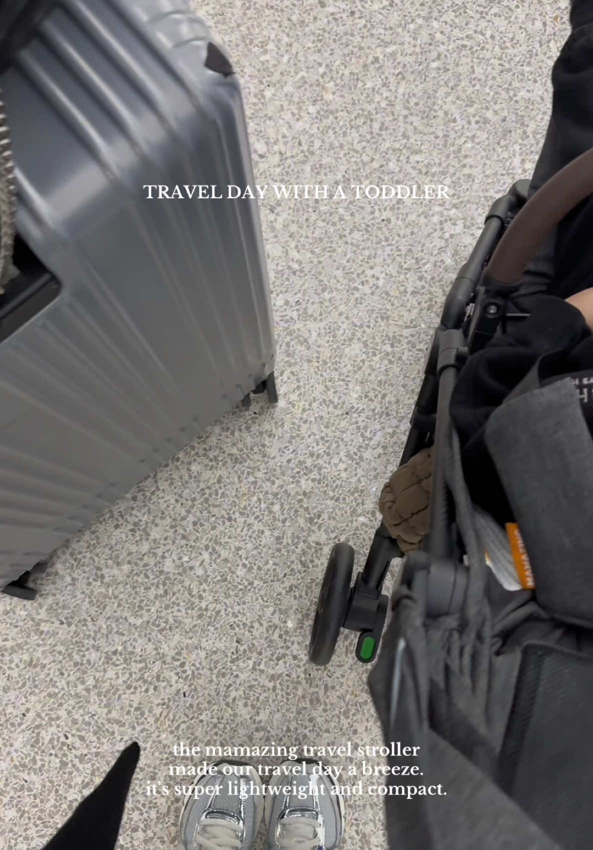 TikTok post by @alyssiaaleavell for Mamazing. Caption reads: travel day made easy with @Mamazing Global. it’s....