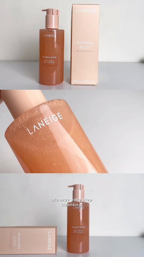 Instagram post by @kamala_naaa for Laneige. Caption reads: ini aku pakai buat daily🍃 Laneige Balance Mode....