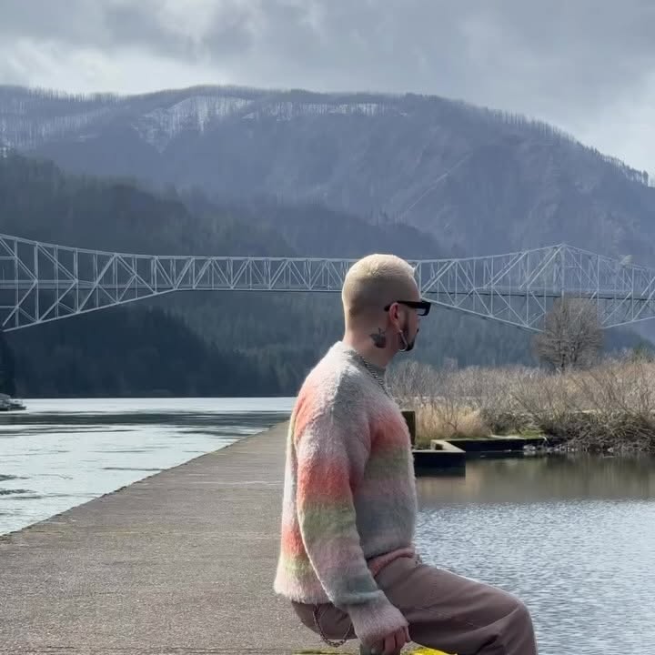 Instagram post by @sloppyjopdx for Travel Oregon. Caption reads: Want to head to the Gorge but skip the drive?....