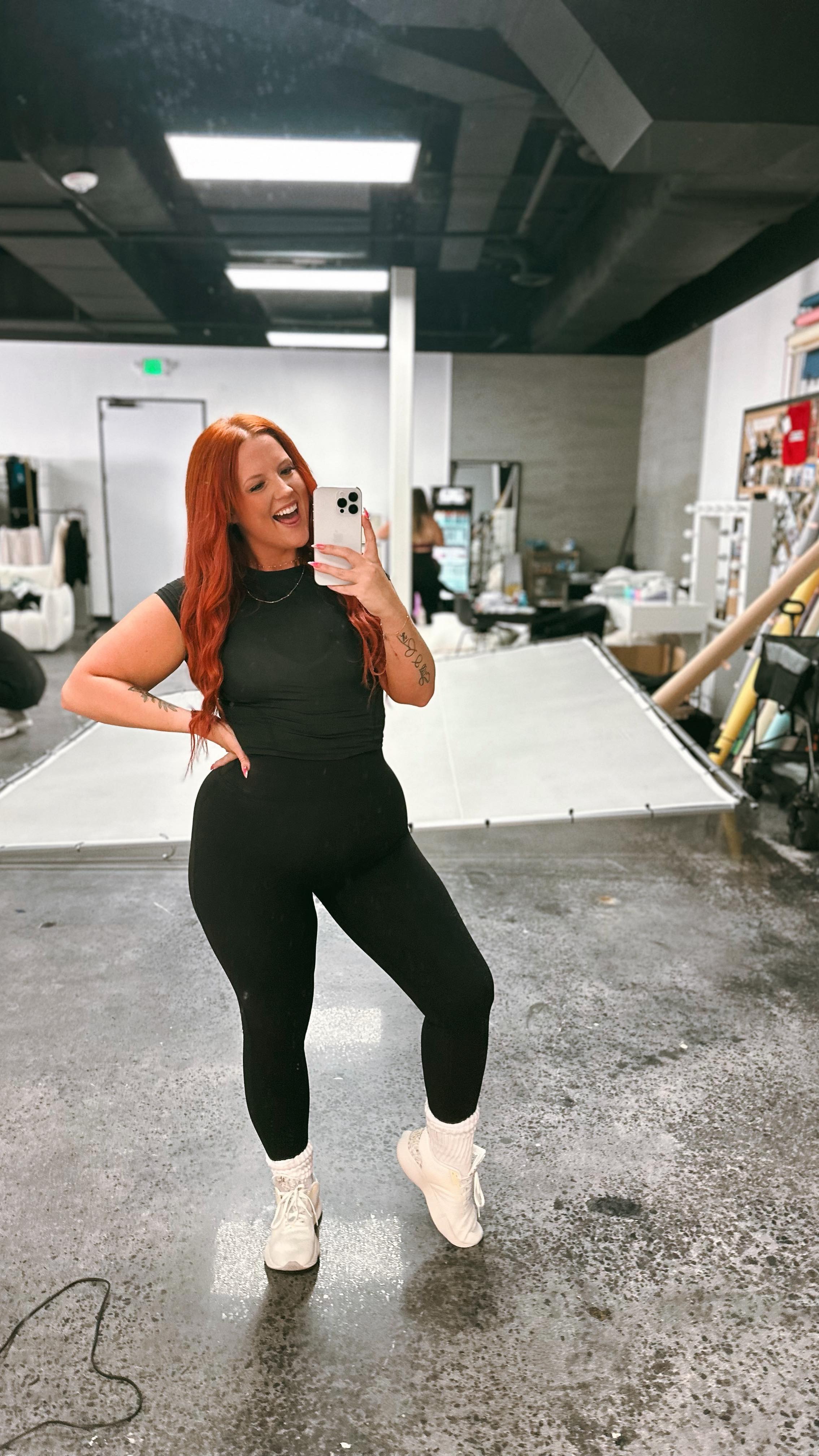 Instagram post by @lively.liz for Buffbunny Collection. Caption reads: Body dysmorphia isn’t always dramatic.
Sometimes....