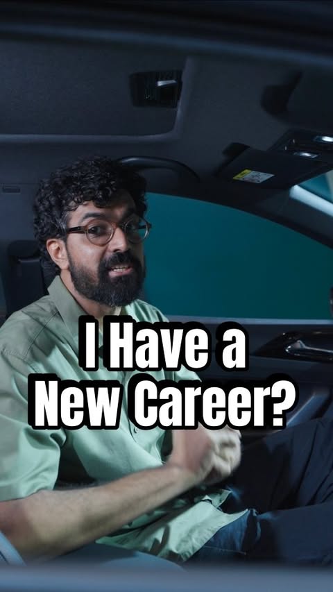 Instagram post by @azeembanatwalla for Škoda Auto. Caption reads: #ad Comedy is getting tiresome, so now I'm....