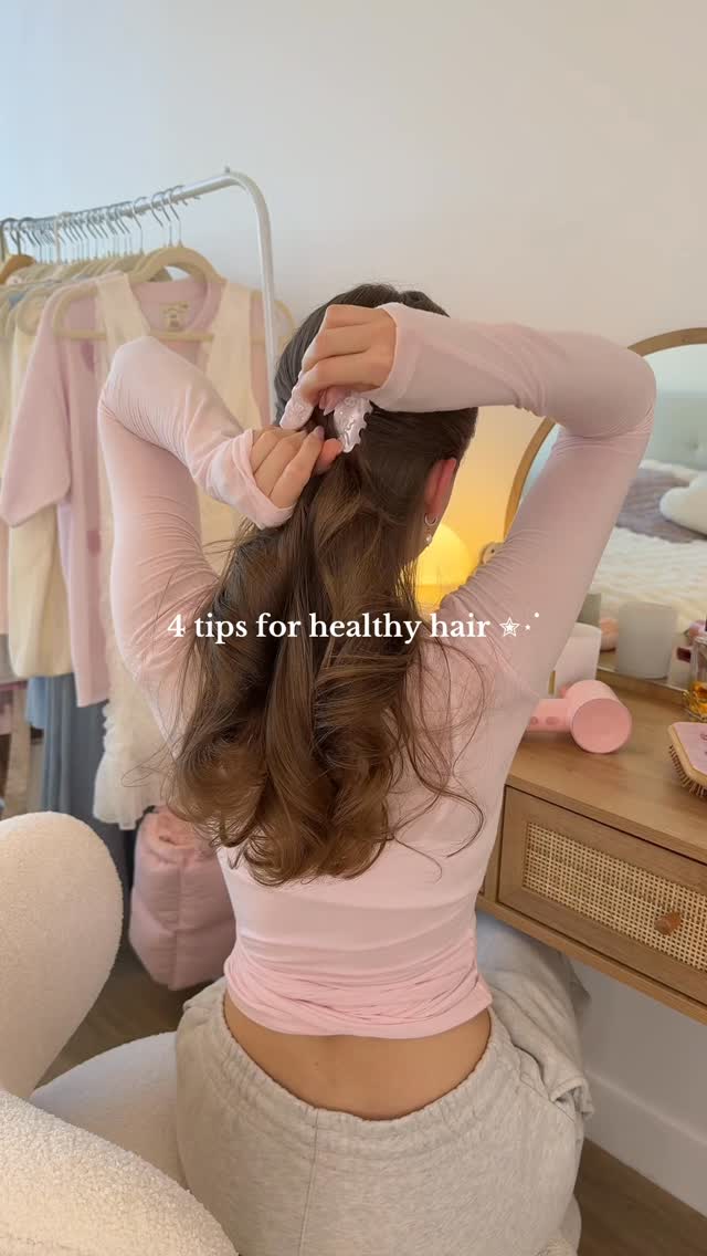 Instagram post by @fit_withdora for Laifentech. Caption reads: Healthy hair tips with @laifen_tech ✨

Check my....