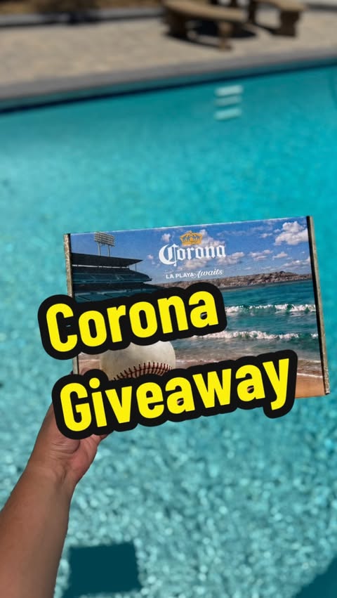 Instagram post by @undftd.anthony for Corona USA. Caption reads: [...] Series game. Thanks for the gift, @coronausa....