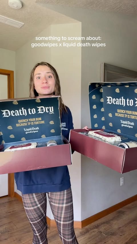 Instagram post by @thedailynatalie for goodwipes. Caption reads: [...] own limited edition box at walmart.com....