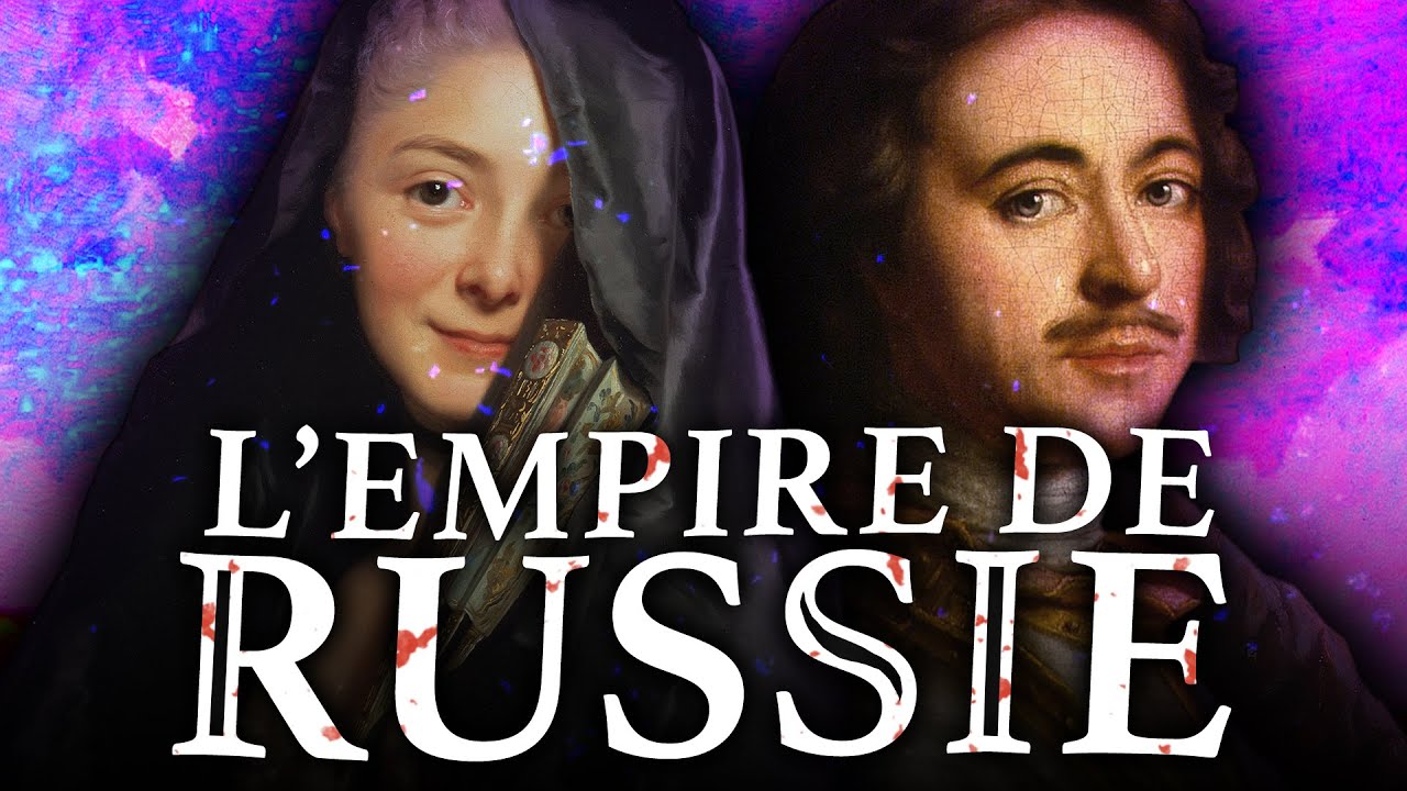 YouTube post by @episodesdhistoire for Fiverr. Caption reads: Comment la Russie est devenue une Grande Puissance....
