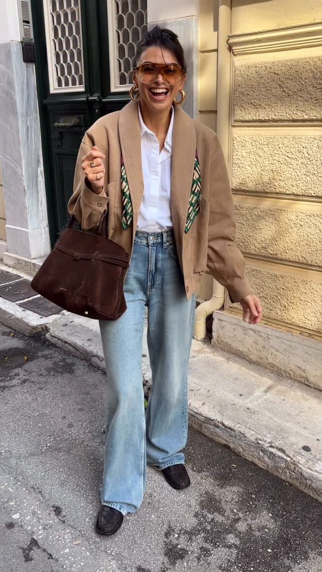 Instagram post by @selennergiz for Massimo Dutti. Caption reads: Latest outfit🤎 #fyp #ootd #reklam 

Jacket....