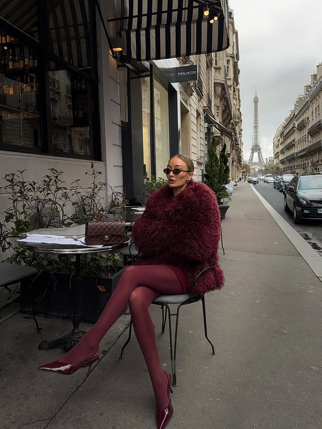 Instagram post by @bethansowerbyy for PrettyLittleThing. Caption reads: Are you happy to be in Paris? 🤌🏼....