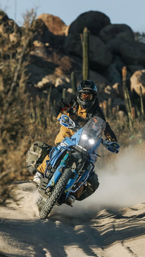 Instagram post by @killianmoreno for Mosko Moto. Caption reads: 🏁 Make like @killianmoreno and rally to our site....