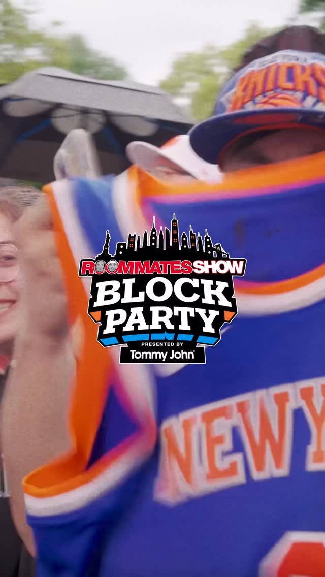 Instagram post by @theroommatesshow for Tommy John. Caption reads: [...] Show Block Party presented by @tommyjohnwear....