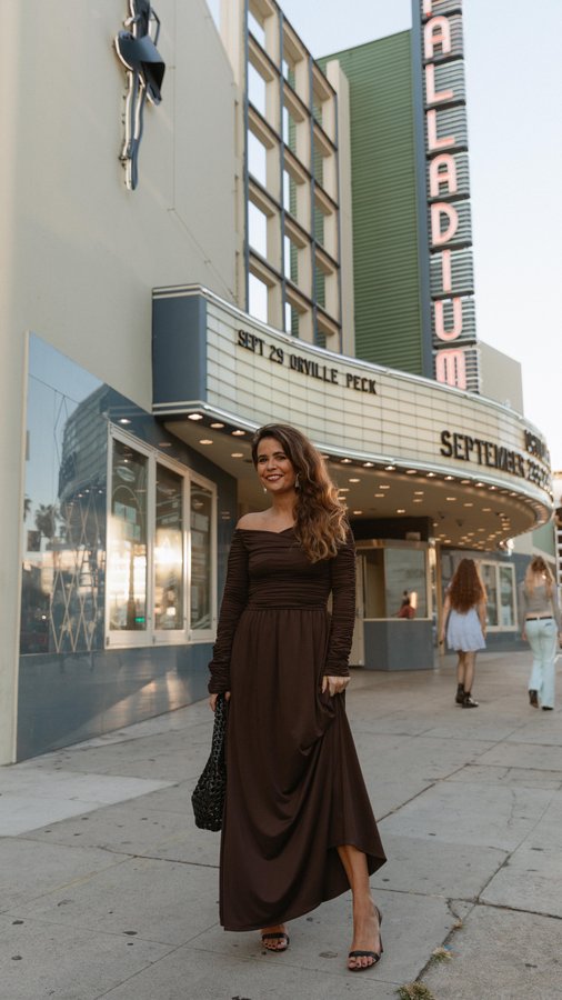 Instagram post by @collagevintage for AQUAZZURA. Caption reads: GRWM for the fall season with @amazonfashion and....