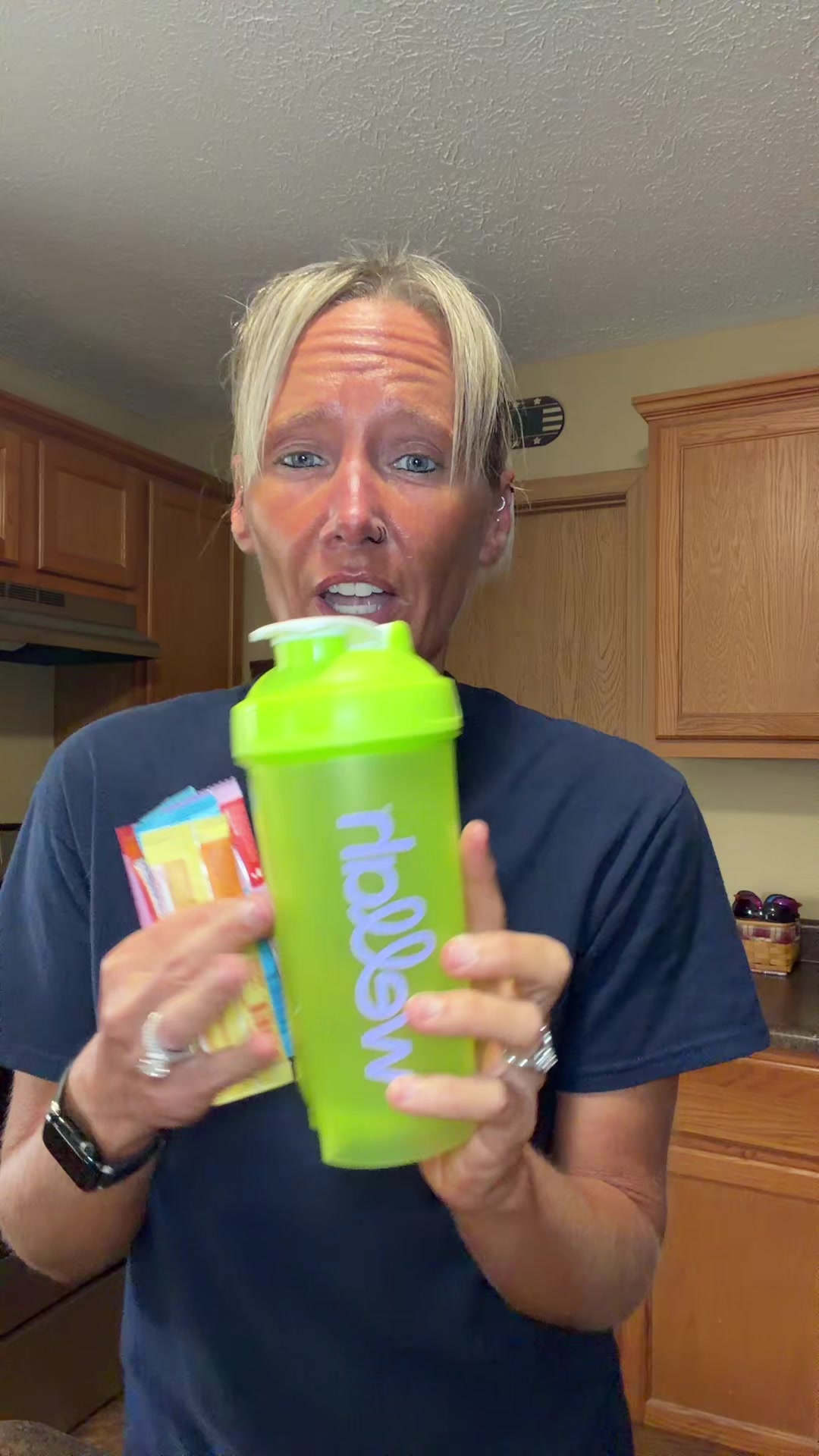 TikTok post by @steph_momofboys for Wellah Nutrition. Caption reads: @Wellah Nutrition.