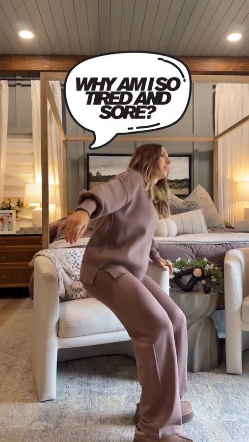 Instagram post by @tannermmann for Therabody. Caption reads: Comment SHOP & I’ll dm you the link! My daily....