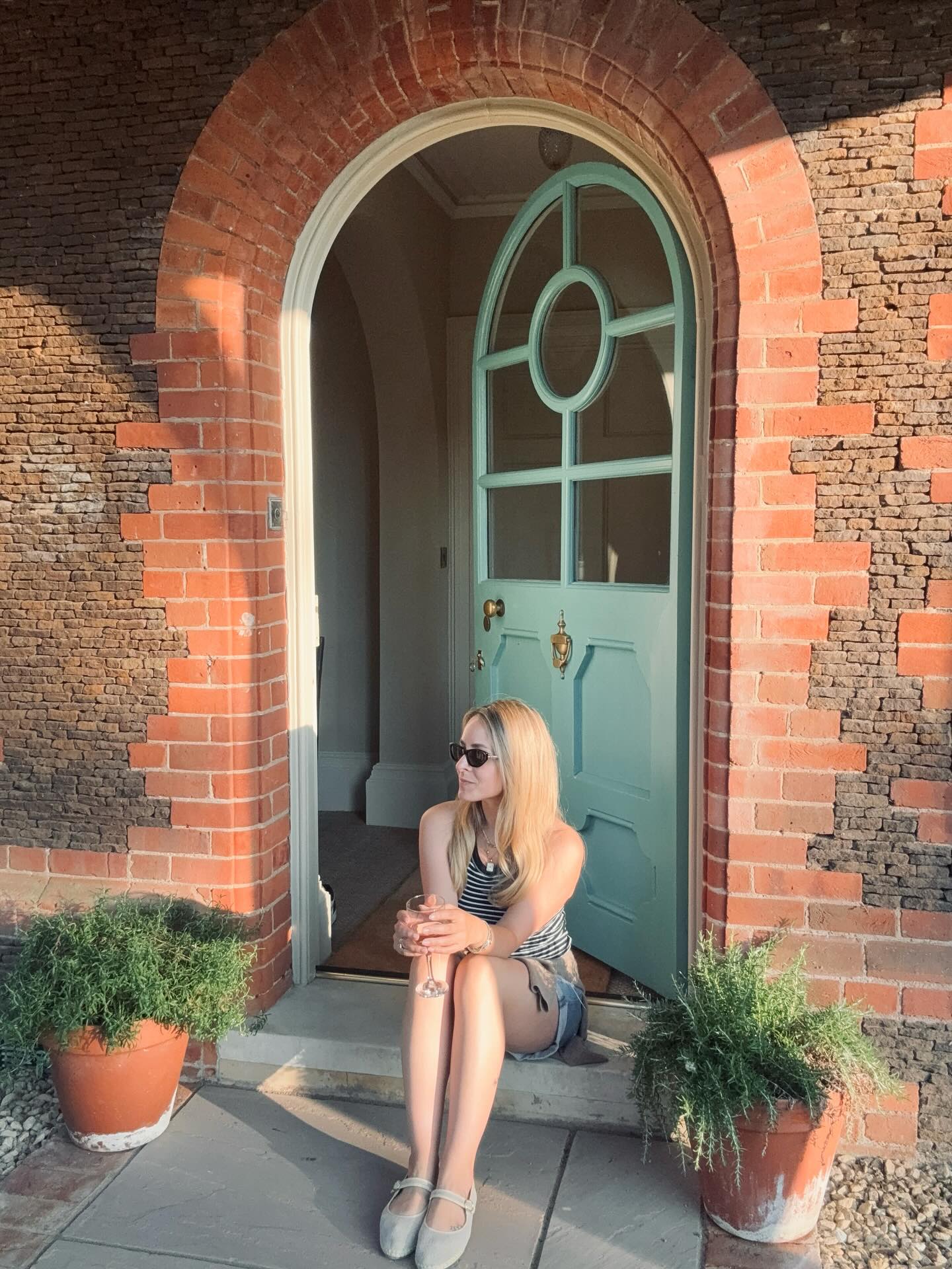 Instagram post by @fleurdeforce for Sezane. Caption reads: The dreamiest weekend, in the most special place,....
