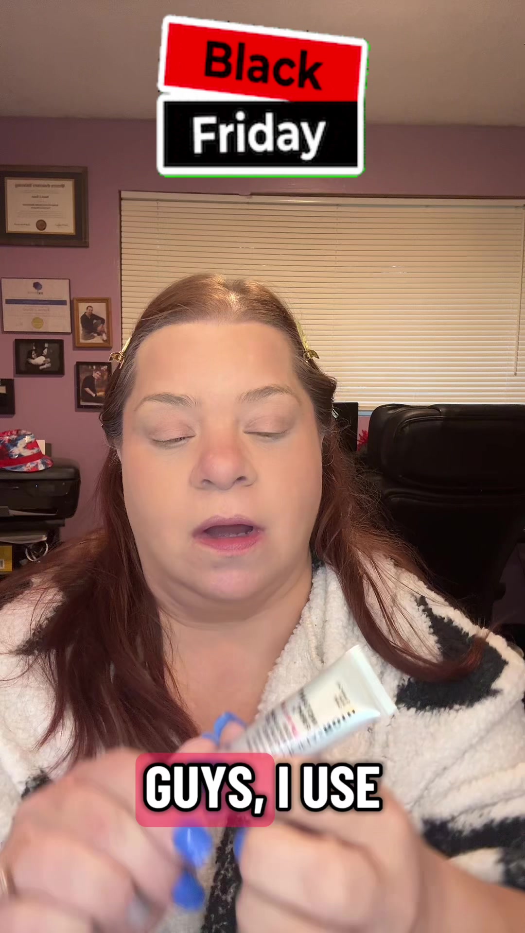 TikTok post by @whiskedawaywithbonnie for Peter Thomas Roth. Caption reads: PTR #ptrlipfiller #ptr #superbranddaybfcm....