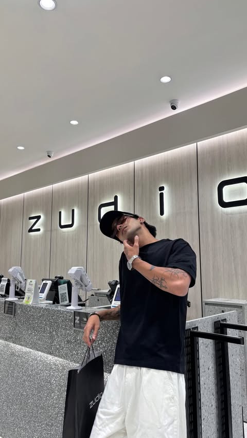 Instagram post by @harshraii01 for Zudio. Caption reads: Bro who hurt zudio? @myzudio . . . #fyp #explore....