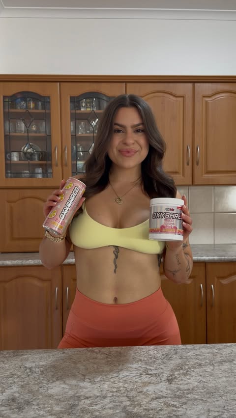 Instagram post by @belinda.sarunic for EHPlabs. Caption reads: [...] And no, it’s not JUST a pre workout…😉....