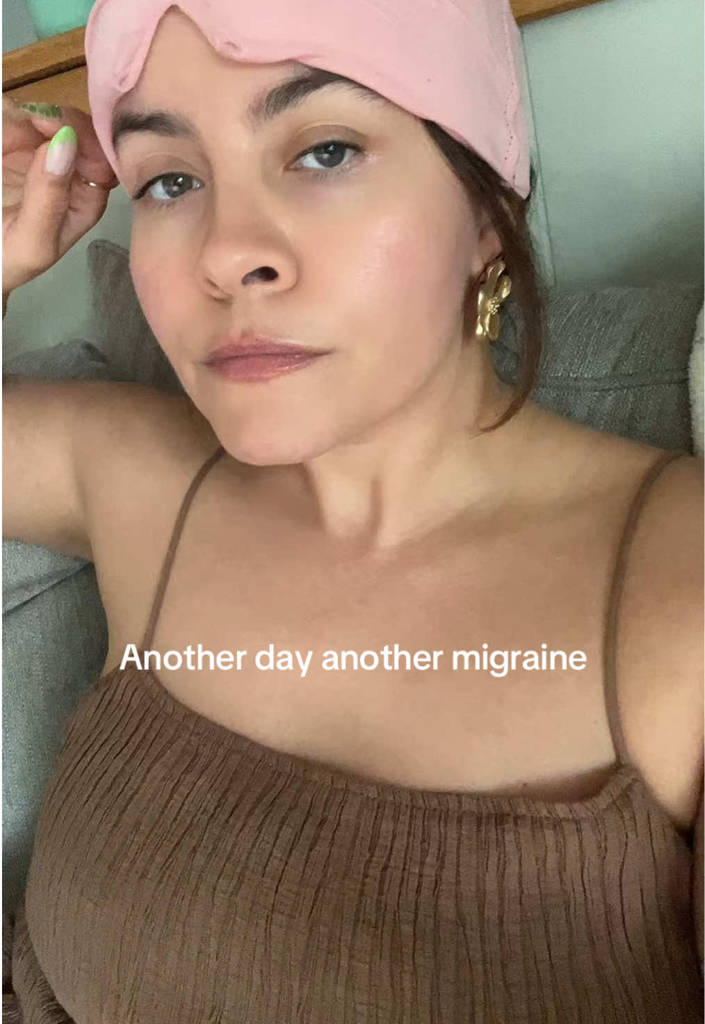 TikTok post by @material.girlyxo for TheraICE. Caption reads: [...] since I was 12 years old! This hat by....