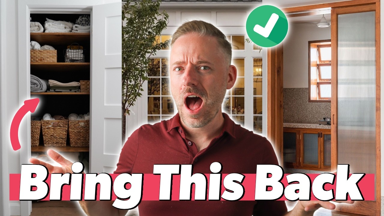 YouTube post by @Nick_Lewis for Linha Niina Secrets. Caption reads: 10 Forgotten Home Features We NEED To Bring Back.