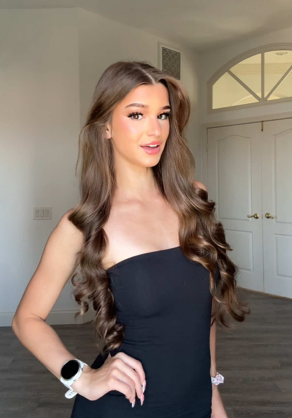 TikTok post by @brookemonk_ for Kitsch. Caption reads: don’t judge me too quick @Kitsch #KITSCHPartner.