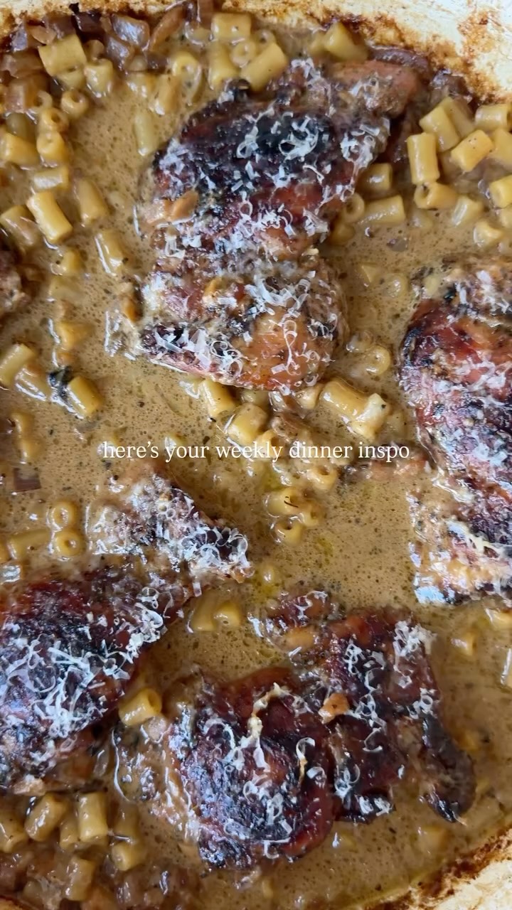 Instagram post by @thehostedkitchen for Tramontina. Caption reads: introducing a meal that will be living on my menu....