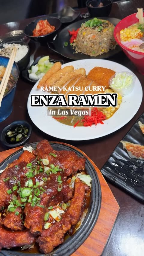 Instagram post by @followmeyoonie for Las Vegas Tips. Caption reads: If you’re a spicy lover, this place is a....