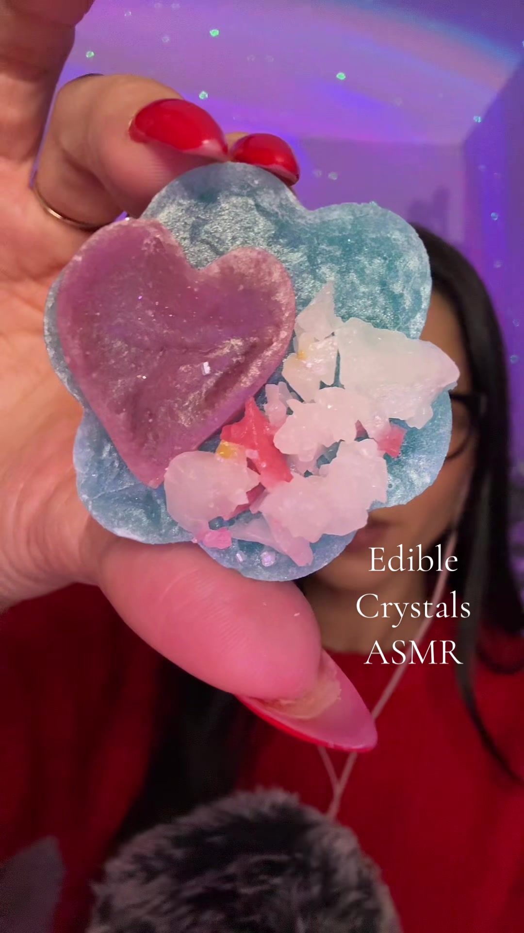 TikTok post by @loisa_asmr for Silky Gem. Caption reads: [...] challenge to celebrate the holiday 🤗 @Silky....