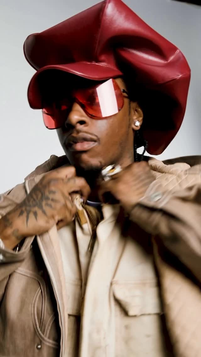 Instagram post by @bloodyosiris for Panda Express. Caption reads: Who says you can’t wear your food, and eat it too?....