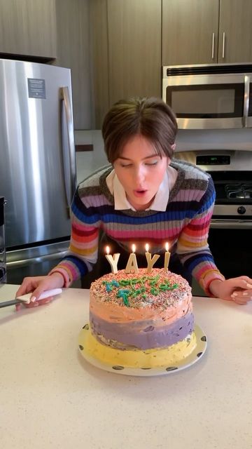Instagram post by @christinakartchner for Zales. Caption reads: Happy Pride Month!!! I am bad at baking so please....