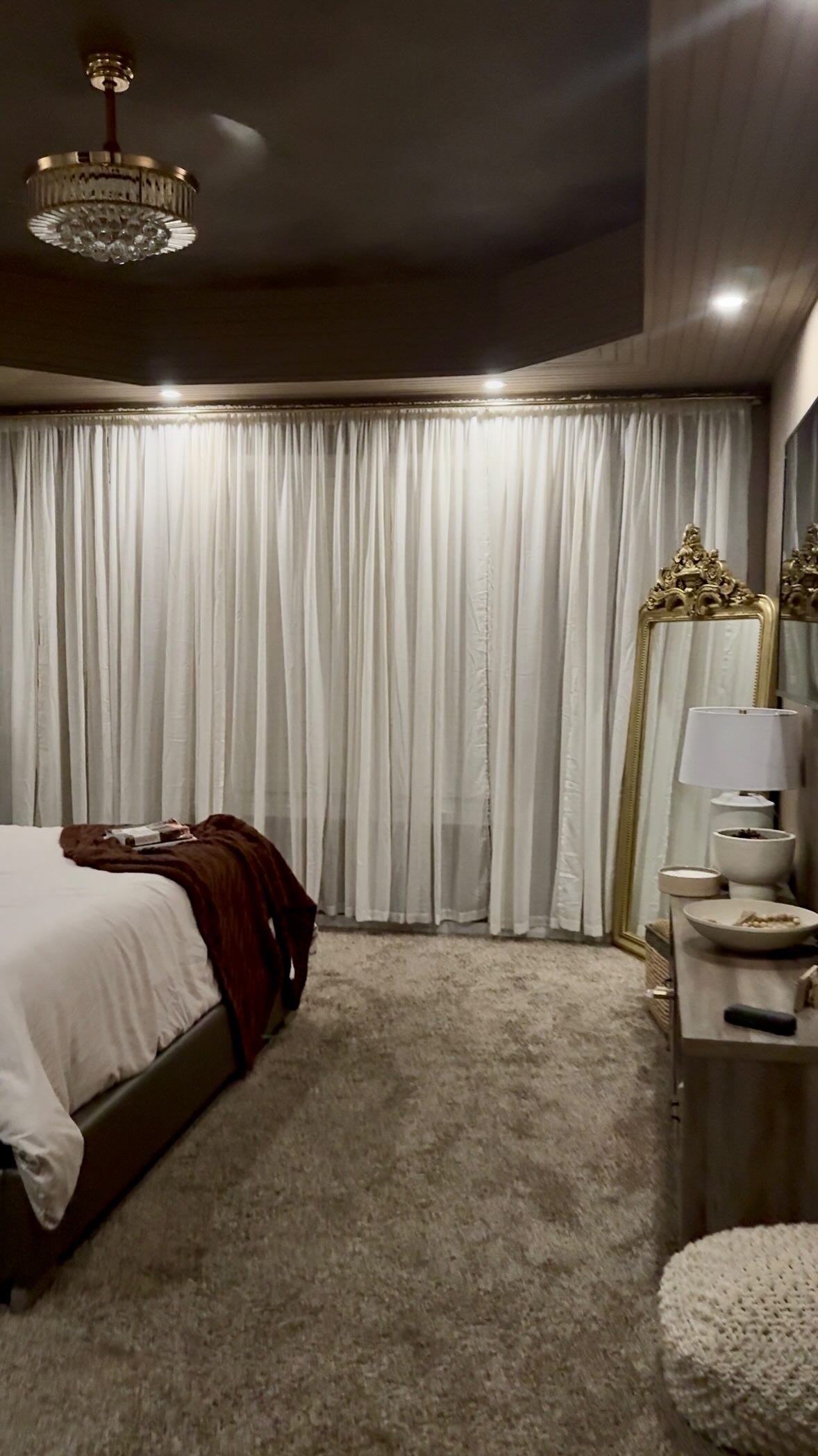 Instagram post by @fromheadtocurve for Big Fig Mattress. Caption reads: Girl we are done for now! I’m going to sit down....