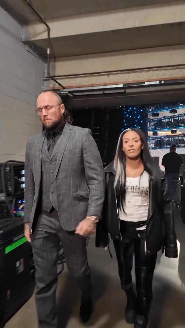 Instagram post by @zelinavegawwe for WWE. Caption reads: Aleister Black looks to end things once and for....