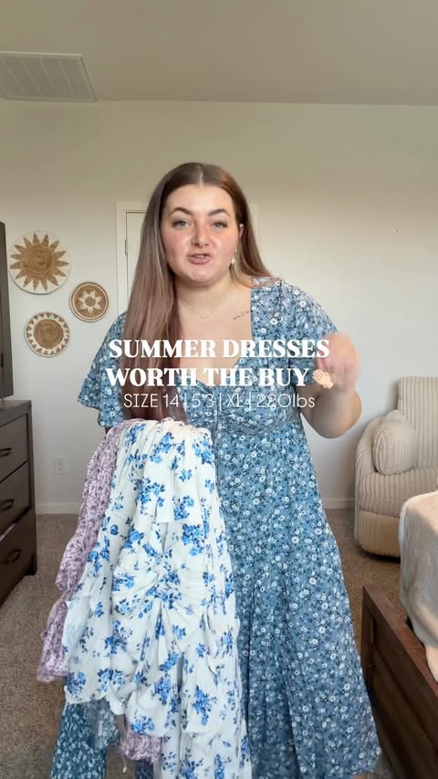Instagram post by @life_with_rachel_ for BloomChic. Caption reads: [...] and through and these dresses from....
