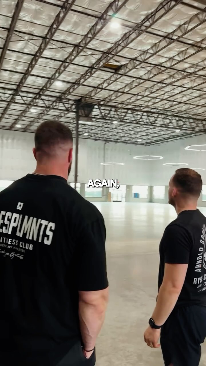 Instagram post by @ryse_ceo for RYSE Supps. Caption reads: What else should we add to the new gym?!? 👀.