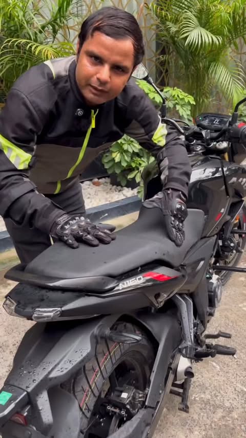 Instagram post by @devmtr01 for Bajaj Auto. Caption reads: The 160cc segment has plenty of options. But when....